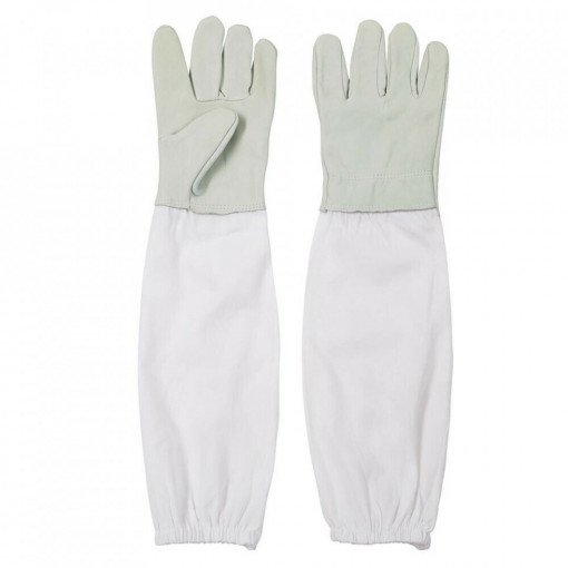 Manusi apicole din piele cu manseta